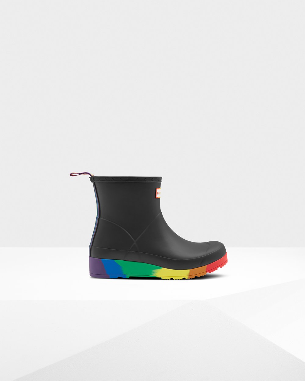 Play Botas Original Pride Flatform Rain Hunter Mujer - Negros - 915028SMR